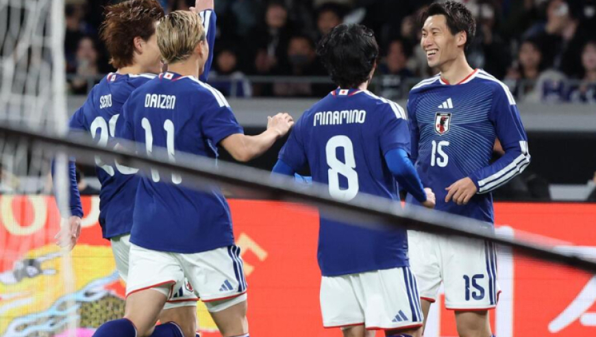 麒麟杯：日本3-0玻利维亚 镰田大地闪击，中村敬斗替补传射