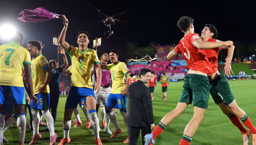 U17世界杯四强诞生：欧洲3强突围，巴西读秒绝杀，亚洲全军覆没