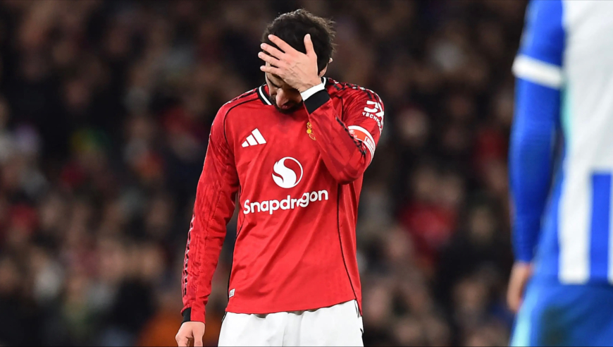 足总杯：曼联1-2布莱顿遭淘汰 格鲁达传射建功 谢什科破门难救主