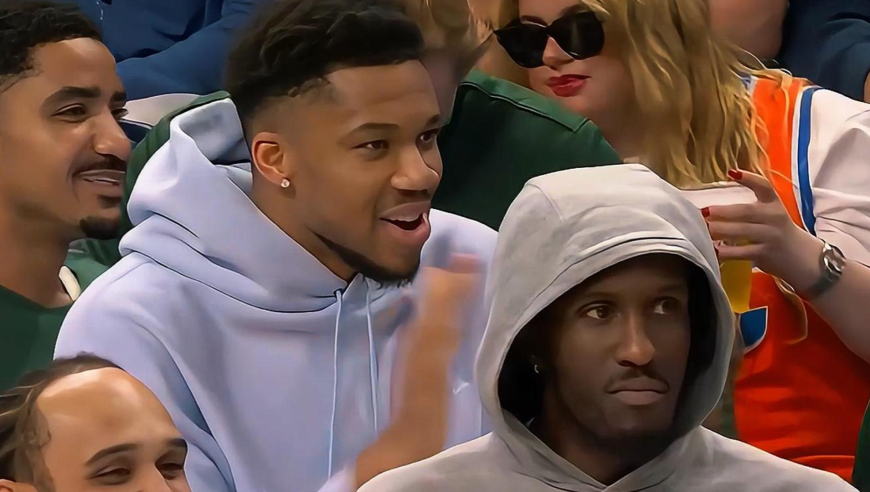 字母哥都兴奋了！残阵雄鹿末节前后轰出13-0领先雷霆到22分全过程