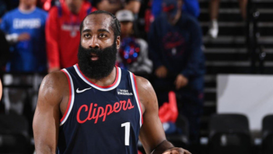 快船惨遭5连败！哈登三双柯林斯首发仍难取胜 仅3胜7负跌至西部倒三