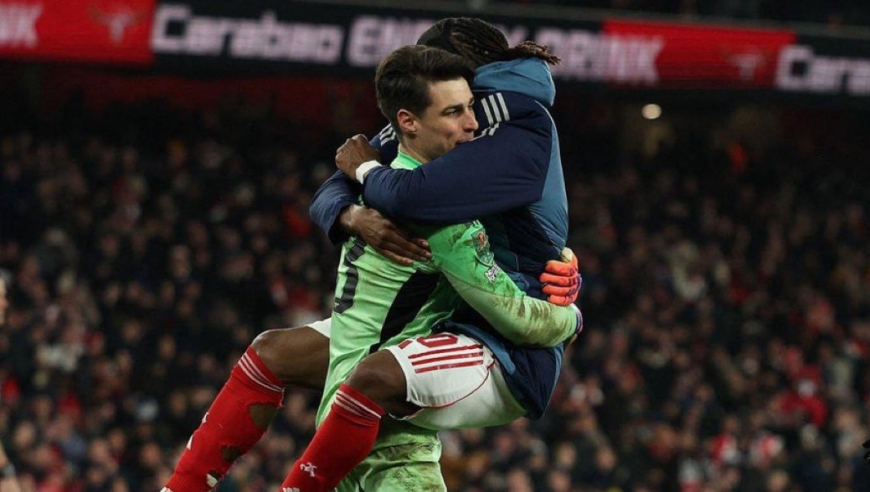 罚球质量极高！回看阿森纳水晶宫点球大战，凯帕扑出拉克鲁瓦点球获胜