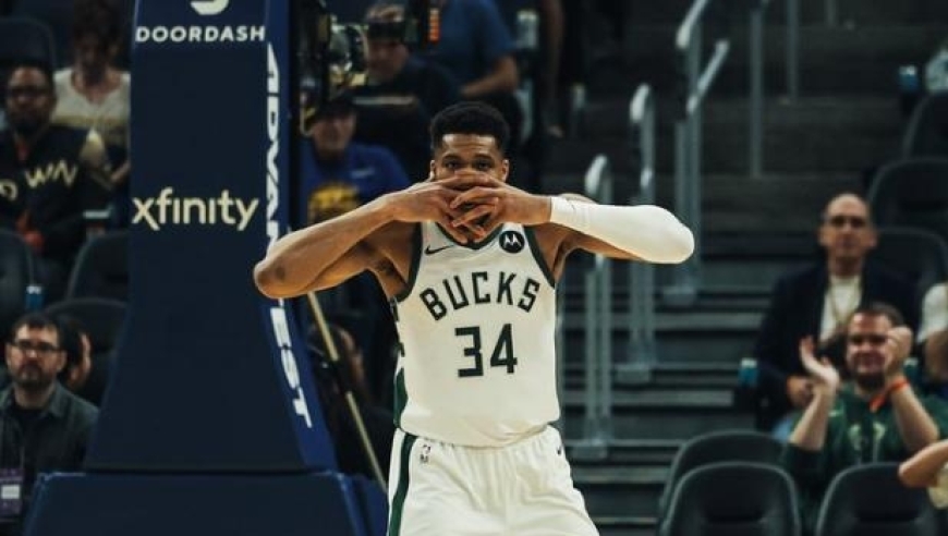 鹰王空砍两双CJ错失绝杀，字母哥21+17+6，雄鹿复仇送老鹰四连败