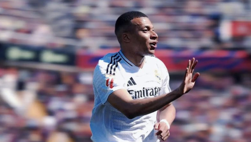 皇马大腿来了！姆巴佩抵达沙特：9战巴萨轰12球 注射止痛药也要上