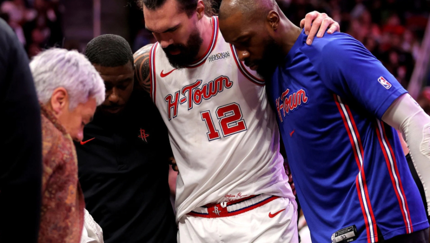 确定赛季报销！亚当斯接受左踝手术 火箭寻找前场引援弥补损失