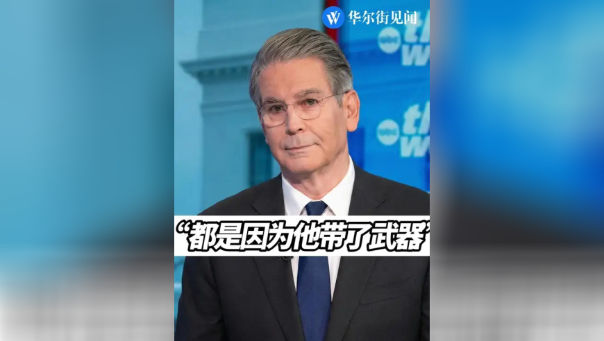 一切都是因为他带了武器