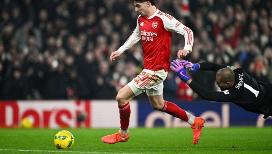 1.2亿天王送助攻，哈弗茨手刃旧主！4-2切尔西，阿森纳晋级决赛