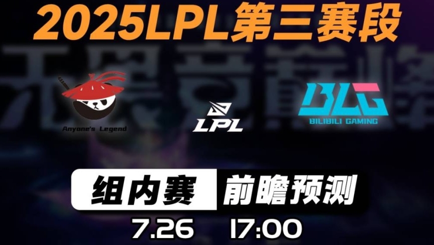 LPL第三赛段 【AL vs BLG】前瞻预测