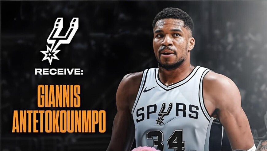 字母哥清空雄鹿社媒！马刺8换1筹码曝光，文班+字母哥会统治联盟吗