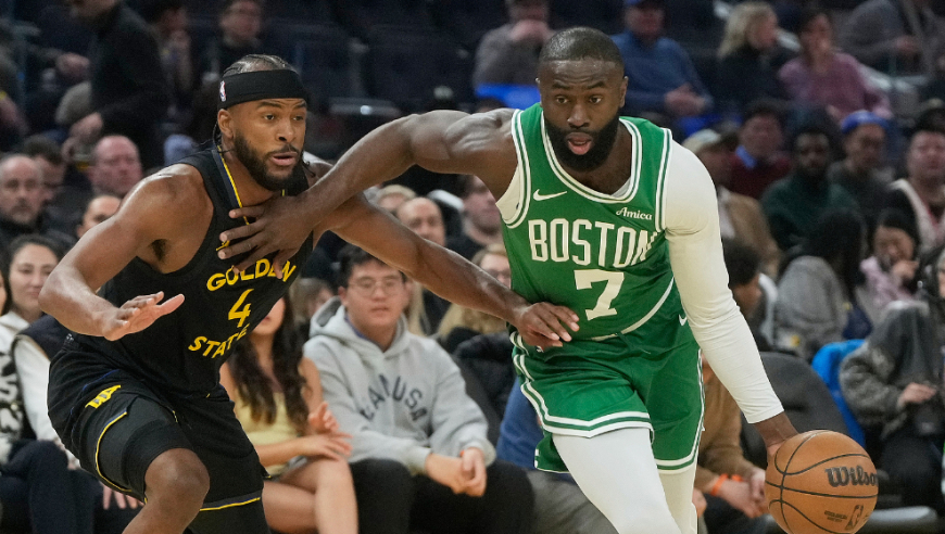 凯尔特人勇士决胜时刻：勇士轰7-0打回悬念 杰伦布朗一投一传定胜局