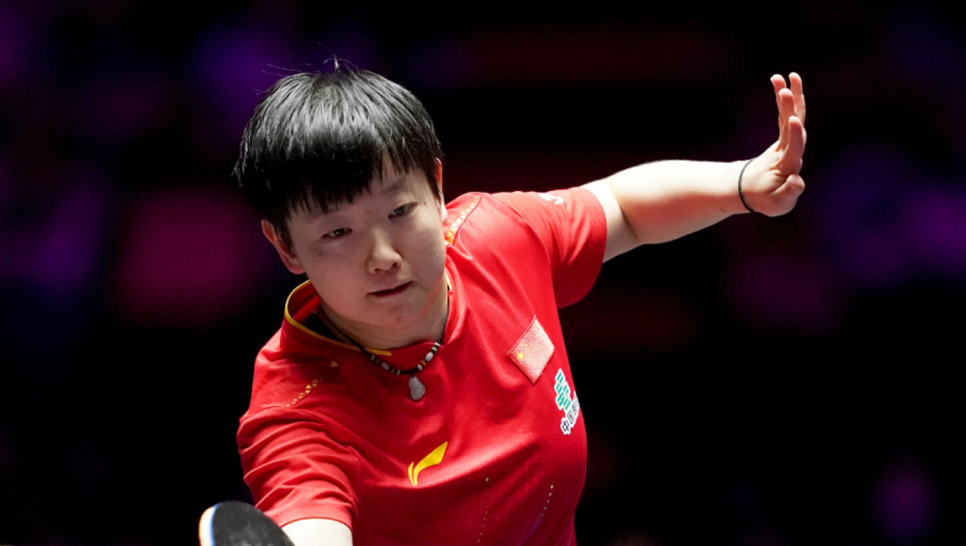 连丢两局！孙颖莎第四局5-11早田希娜，大比分2-2平