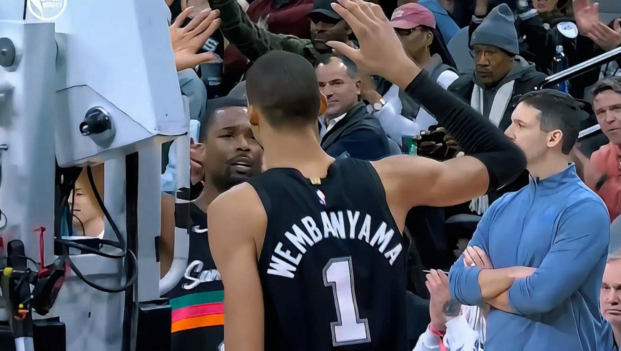 马刺雷霆决胜时刻：雷霆反扑追至4分 文班亚马6分+一攻一防定胜局