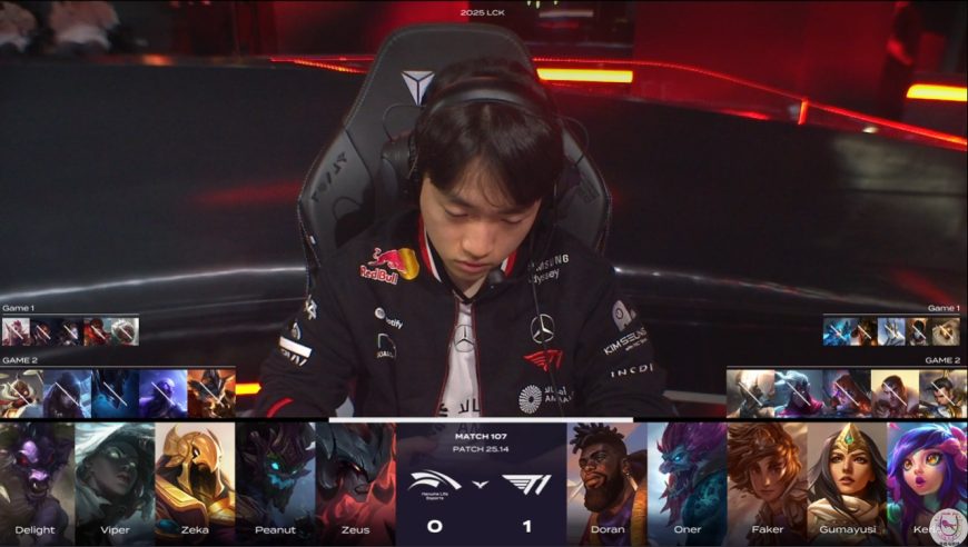 Zeka一波送完了！T1以2比0击败HLE拿下4连胜