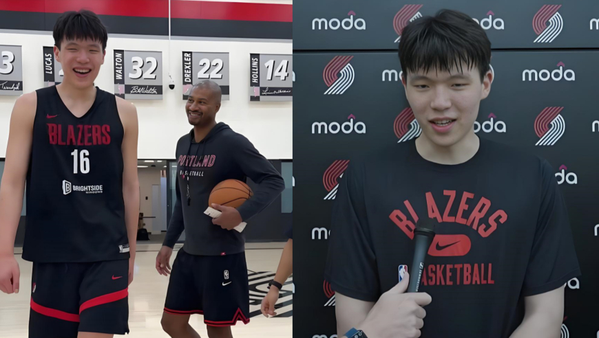 杨瀚森采访秀杨式幽默：NBA对抗比CBA文明，送妙传会看集锦