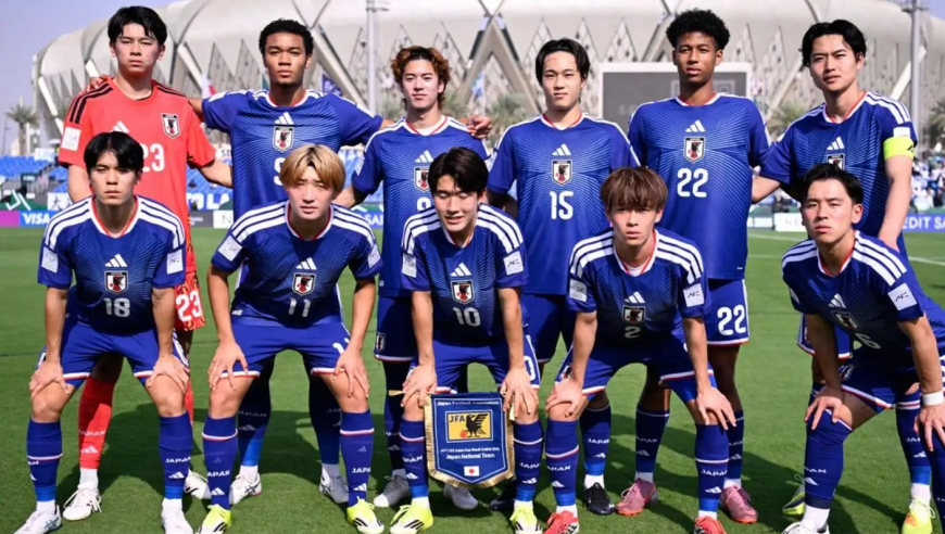 集锦|约旦门将提前庆祝爆笑扑点失败，日本晋级U23亚洲杯四强