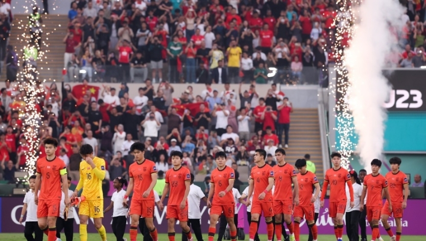 韩媒嘲讽中国U23踢&ldquo;反足球&rdquo; 日本球迷：韩国没资格批评中国队