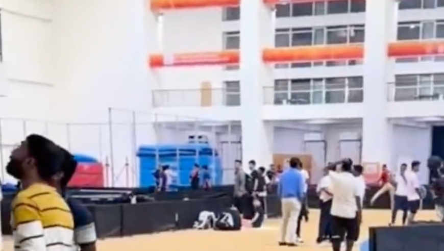 触犯底线！印度挂错中国台北旗帜+放日本国旗旁 现已撤下但未道歉