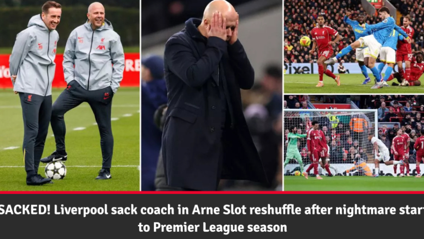 官宣！利物浦解雇教练，为本赛季噩梦开局负责，范戴克忍无可忍