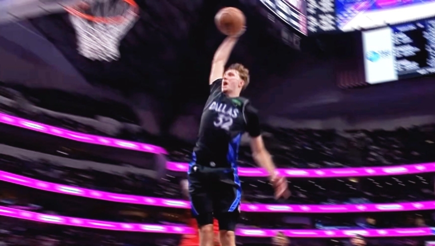 12月7日NBA十佳球｜麦克丹尼尔斯极限拉杆回头望月，库珀·弗拉格独闯龙潭举火烧天