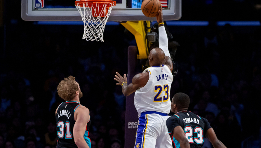 湖人灰熊决胜时刻：东皇组合助湖人五分钟轰22分+关键时刻12战全胜