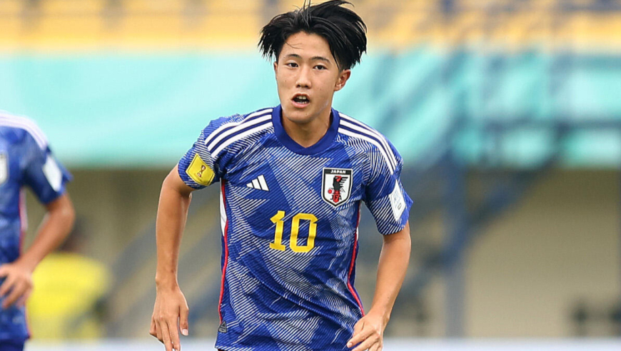 U23男足亚洲杯：日本5-0叙利亚，佐藤龙之介2球2助攻 