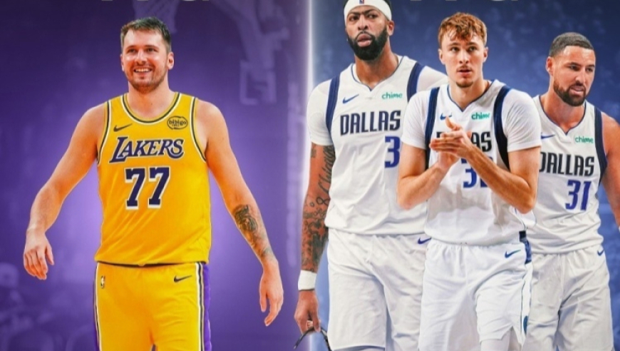 东契奇=戴维斯+弗拉格+汤普森？美媒回顾湖侠交易：湖人大获全胜