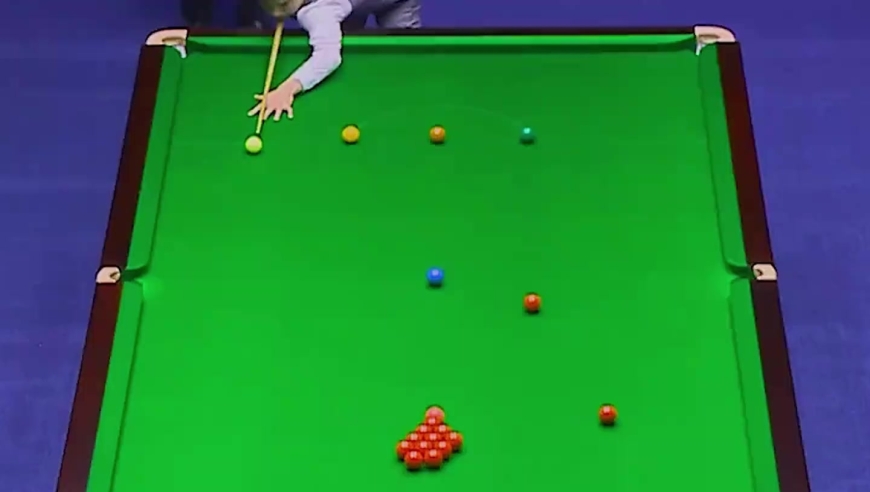 丁俊晖生涯最后一杆147，世界之巅完美演出，创斯诺克吉尼斯纪 