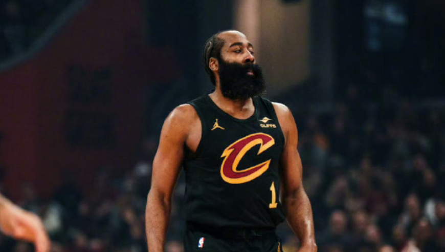 盘活全队！哈登持球梳理进攻连送妙传 骑士一分钟连轰7分火力全开