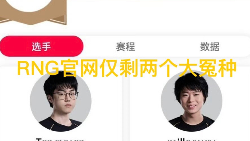 “RNG官网大名单仅剩两人”火了，中野成大怨种，价格太高没人买