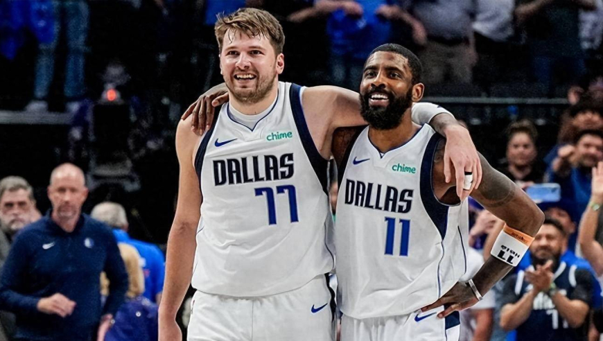 东欧组合名场面！欧文命中关键三分 东契奇极限准绝平疯狂庆祝