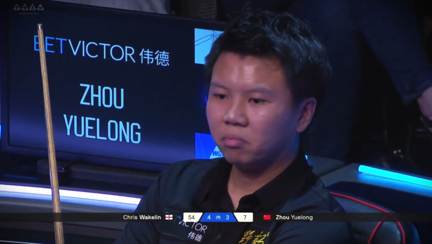 体坛记忆｜周跃龙惨遭现场观众困扰，3-5不敌沃克林，遗憾出局