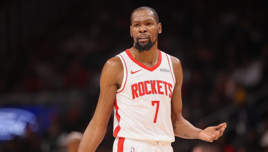 0补强火箭连续惨败，3大短板明显！杜兰特空砍31分破纪录难救申京