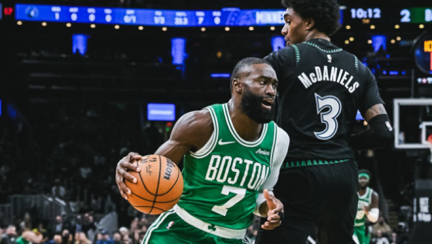 被轰15-0！绿军时隔26年遭森林狼横扫 布朗29+7塔图姆16+11