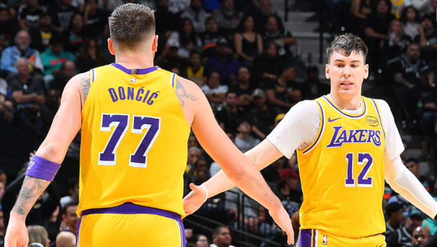 湖人91-107马刺！无奈的不是输球，而是东契奇谈詹姆斯承认一事实