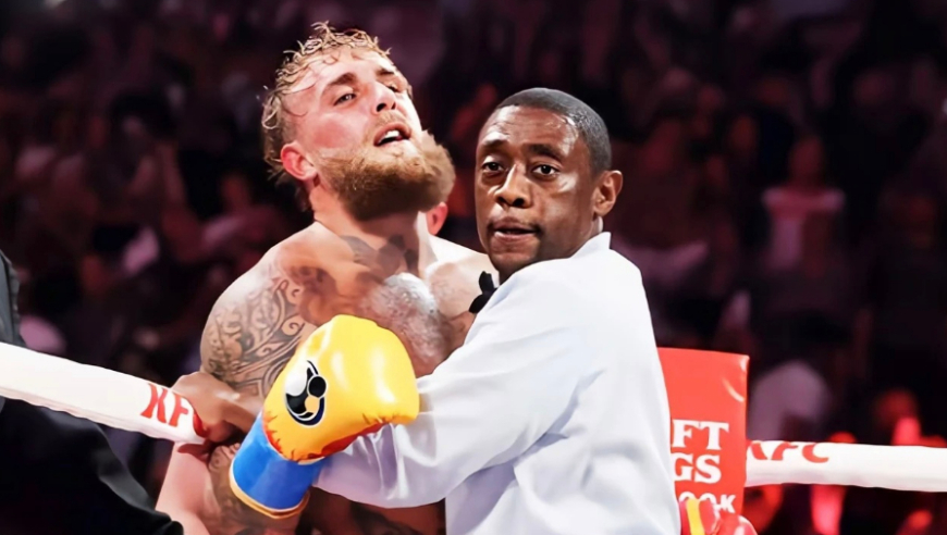 跨界追梦遇重创：杰克&middot;保罗遭约书亚KO，下颚骨折，面临90天禁赛