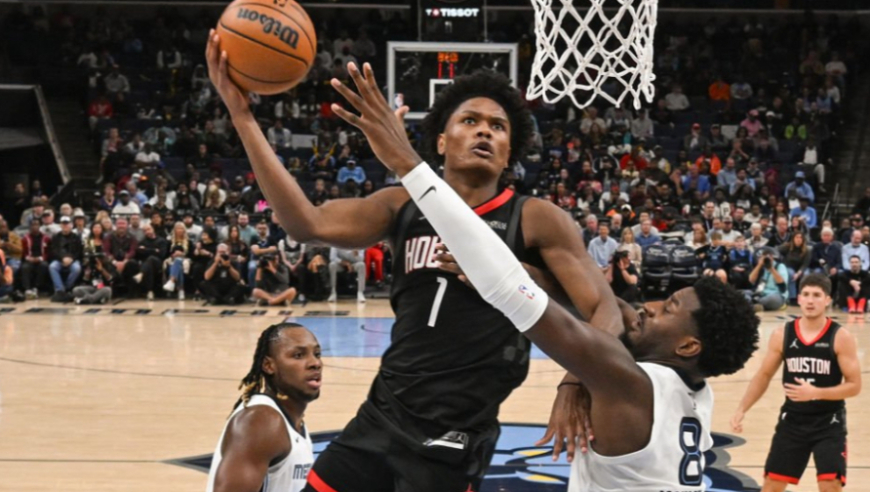 NBA常规赛：火箭擒灰熊获五连胜 阿门28+10+7杜兰特18中5