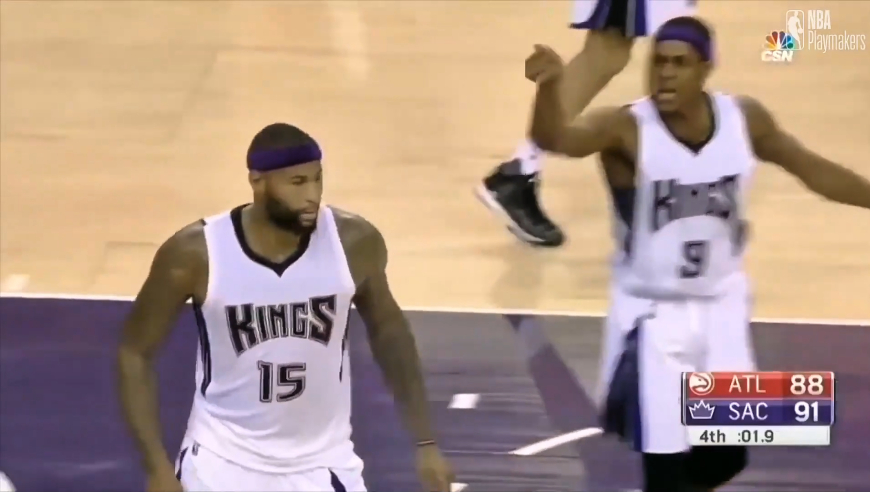 眼花缭乱！回顾NBA赛场上的各种骚操作 隆多指挥考辛斯防空气YYDS