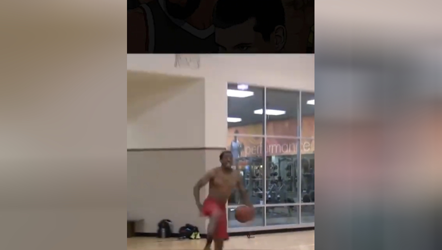 体坛记忆｜民间最强扣将之一，首位双胯下扣篮的人到底有多强！（１）