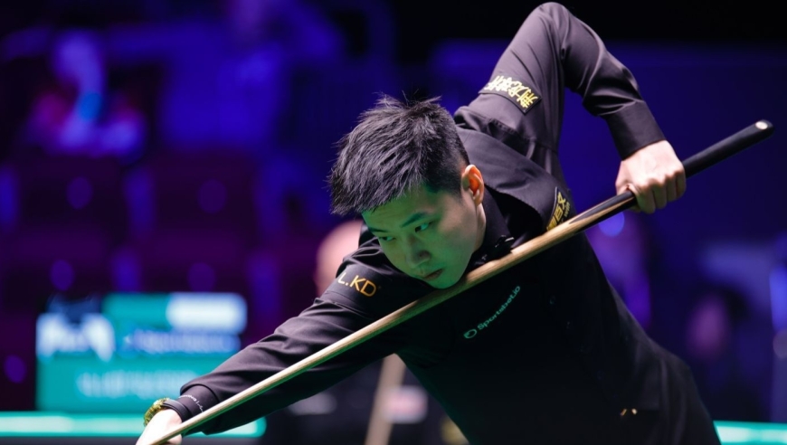 赵心童的准度有多离谱？一杆SSS级长台信手拈来 全场叹为观止