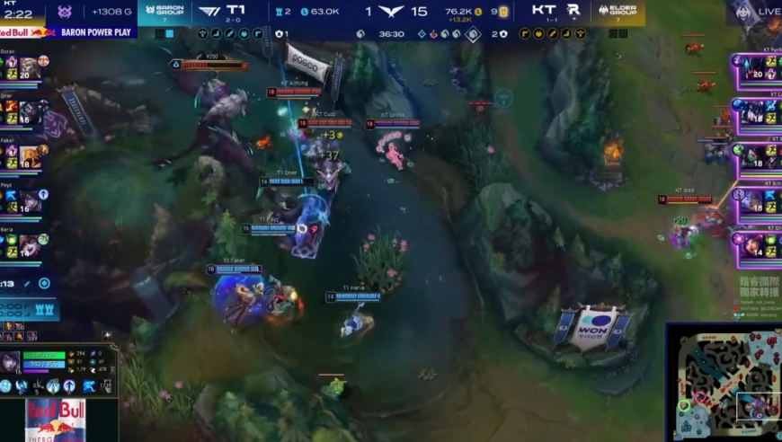 人头落后1:15经济落后1W4！Oner蒙多逆天抢龙超爽翻盘