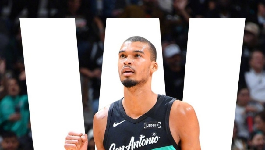 马刺25分史诗逆转快船：文班27+10+4帽 小卡30+9大洛26分