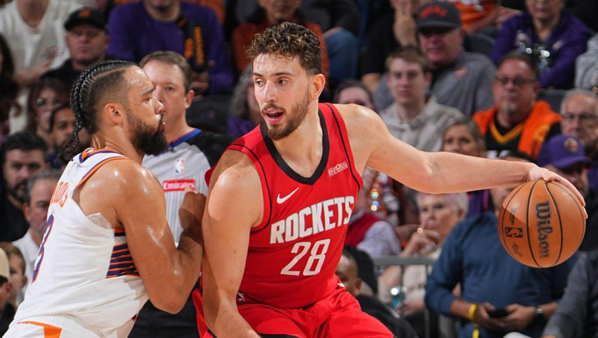 NBA常规赛：KD缺席火箭大胜太阳 阿门28+7+8狄龙战旧主29分