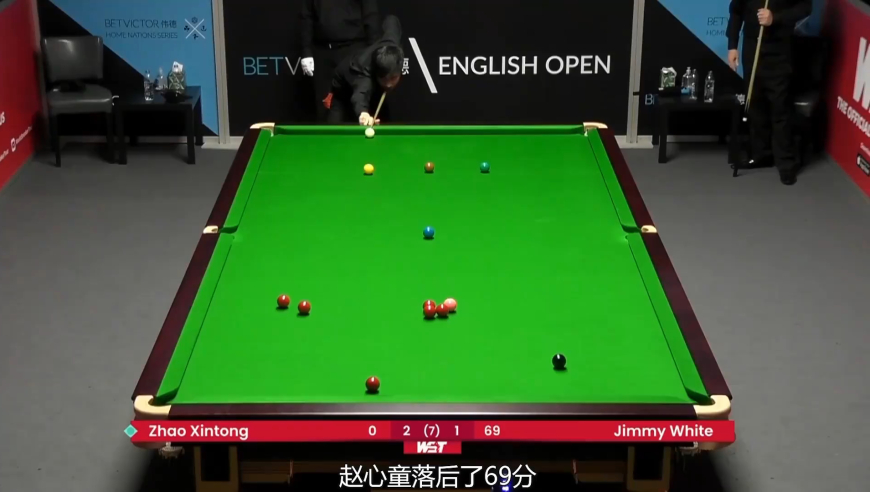 体坛记忆｜ 赵心童落后69分拒绝认输，精准远台成功破局，超5分霸气绝杀对手