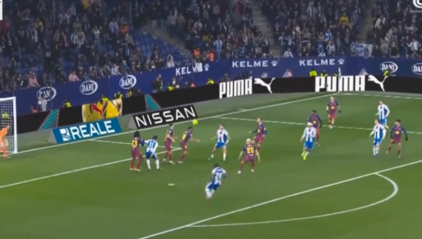 莱万破门 巴塞罗那战胜西班牙人