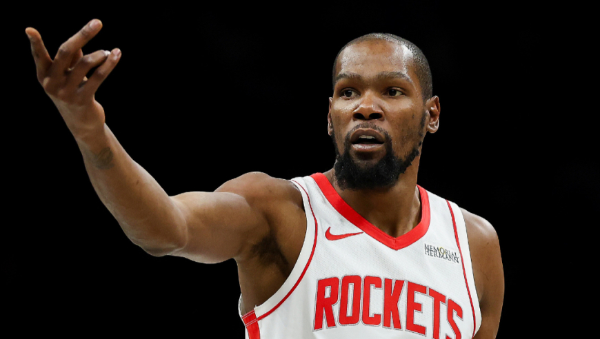 死神降临！篮网末节疯狂反扑追分 杜兰特2+1又连中三分助火箭定胜局