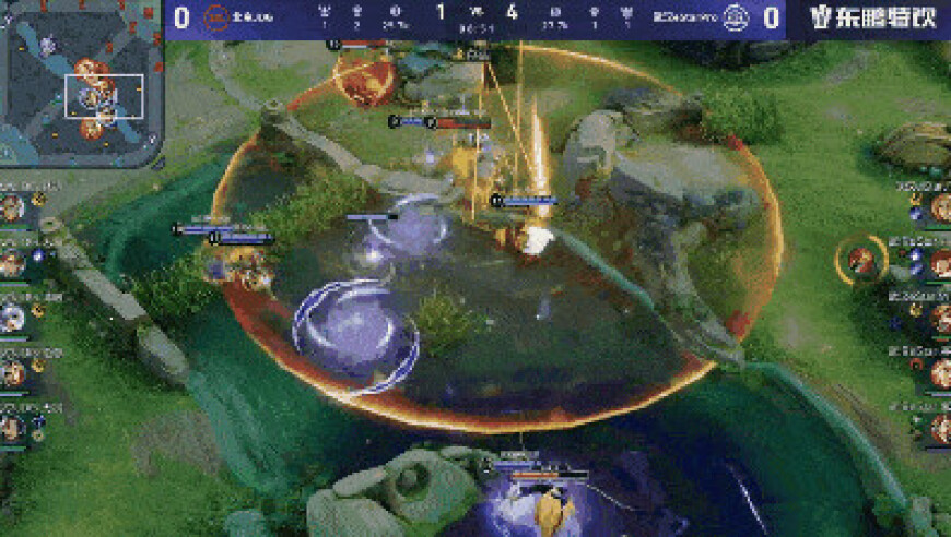 Fly夏洛特绕后打出完美团，eStar一波0换4打出小团灭