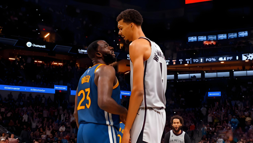 唇语揭秘追梦对决文班亚马：两人施压裁判，追梦被隔扣后辱骂文班