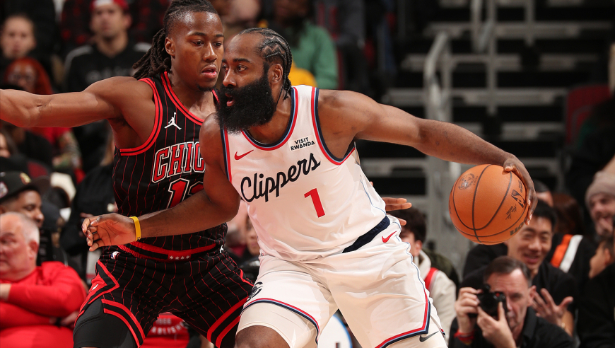 哈登24+5+6丢杀手锏！6连胜快船28分惨败 淘宝火箭弃将成唯一安慰