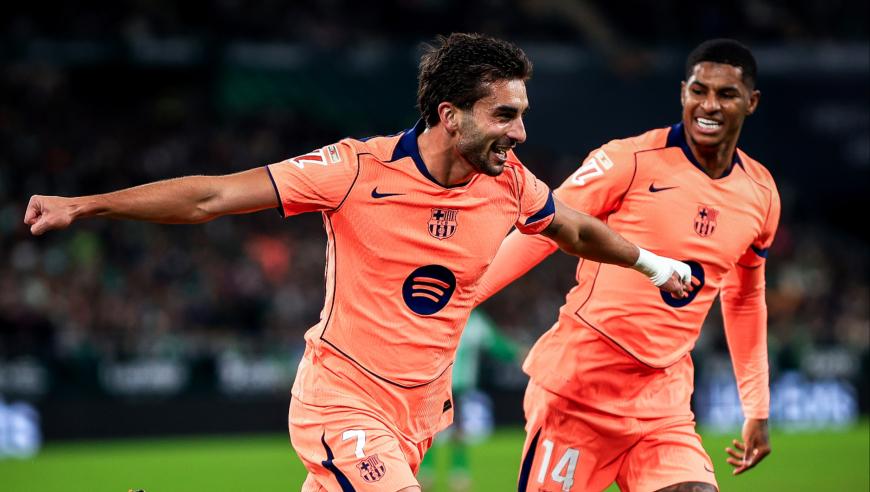 安东尼第6分钟闪击！还原巴萨进5球疯狂逆转全过程，费兰半场戴帽