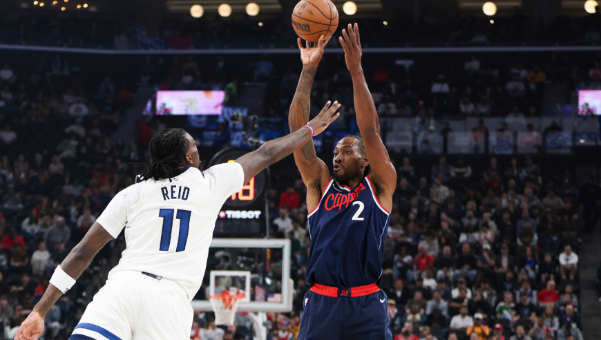 【集锦】森林狼128-153快船 战神卡轰45分快船主场气势如虹大胜森林狼